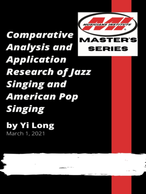 cover image of Comparative Analysis and Application Research of Jazz Singing and American Pop Singing